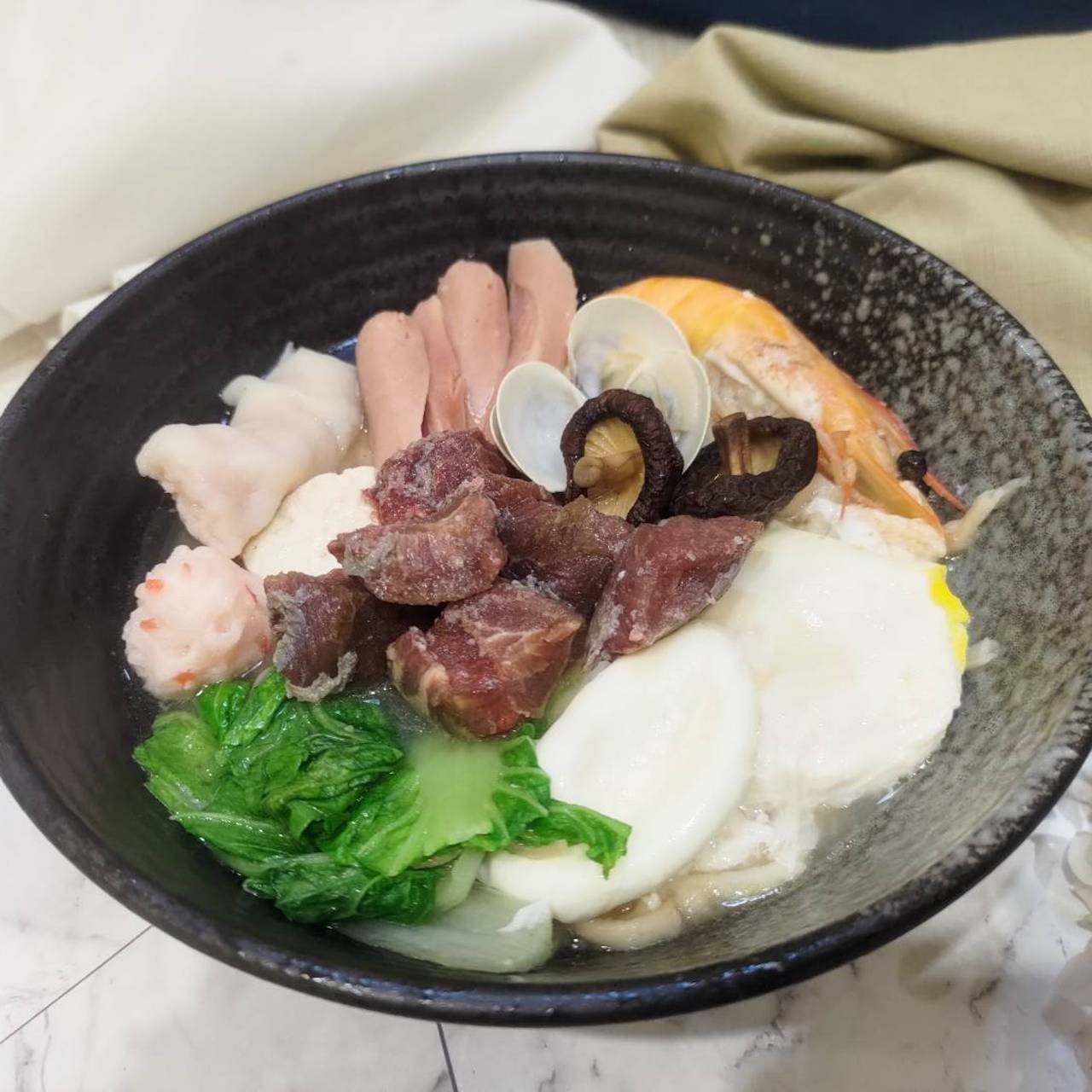 舒肥牛鍋燒意麵